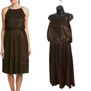 Julia Jordan Holiday Metallic Shimmer Strappy Dress